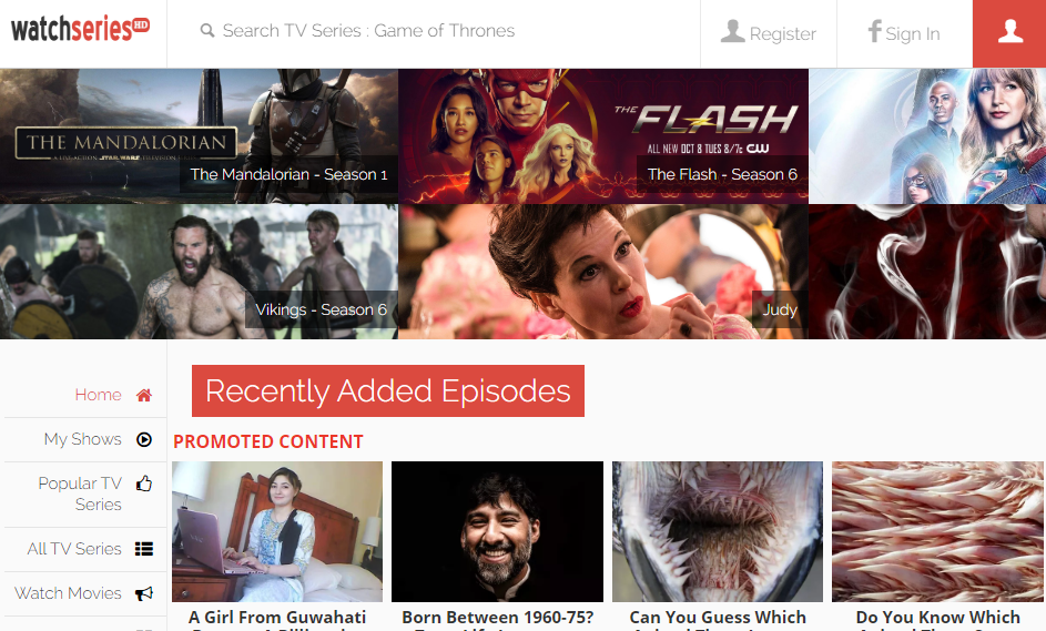 Watchseriestv is good alternatives of Movieninja