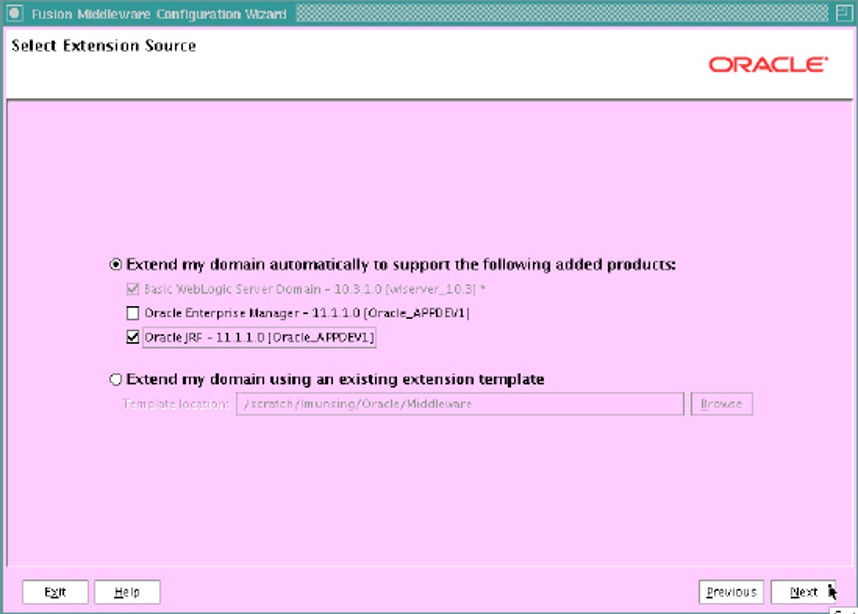 Oracle JRF