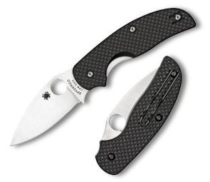 Spyderco Sage Carbon Fiber Plain Edge Knife